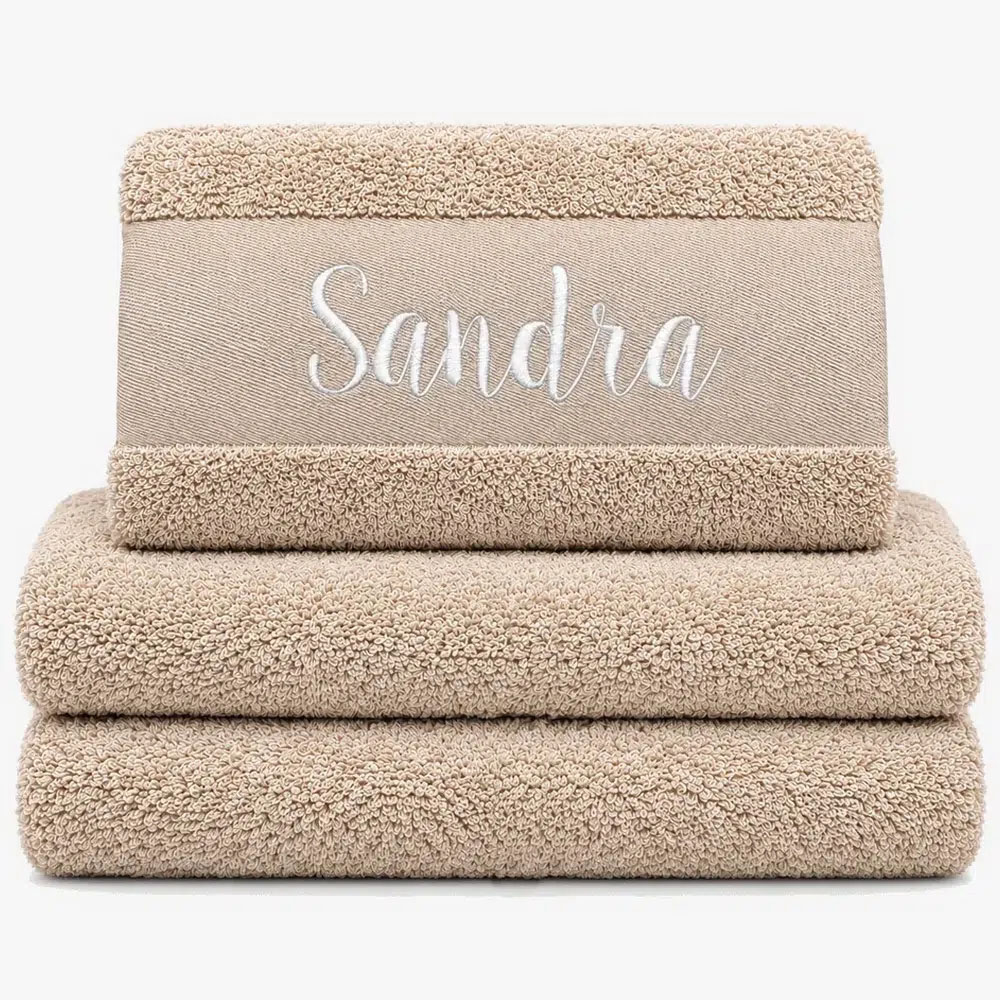 Personalised towel with name 'Alice' Personalised towel with name 'Alice'